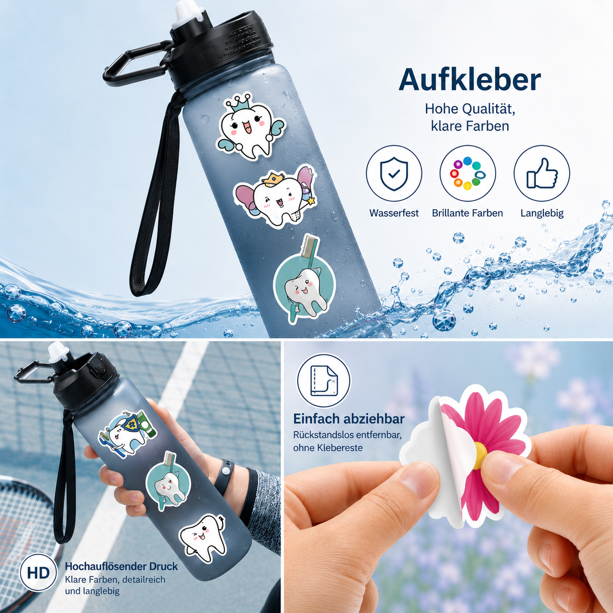 Zahnaufkleber